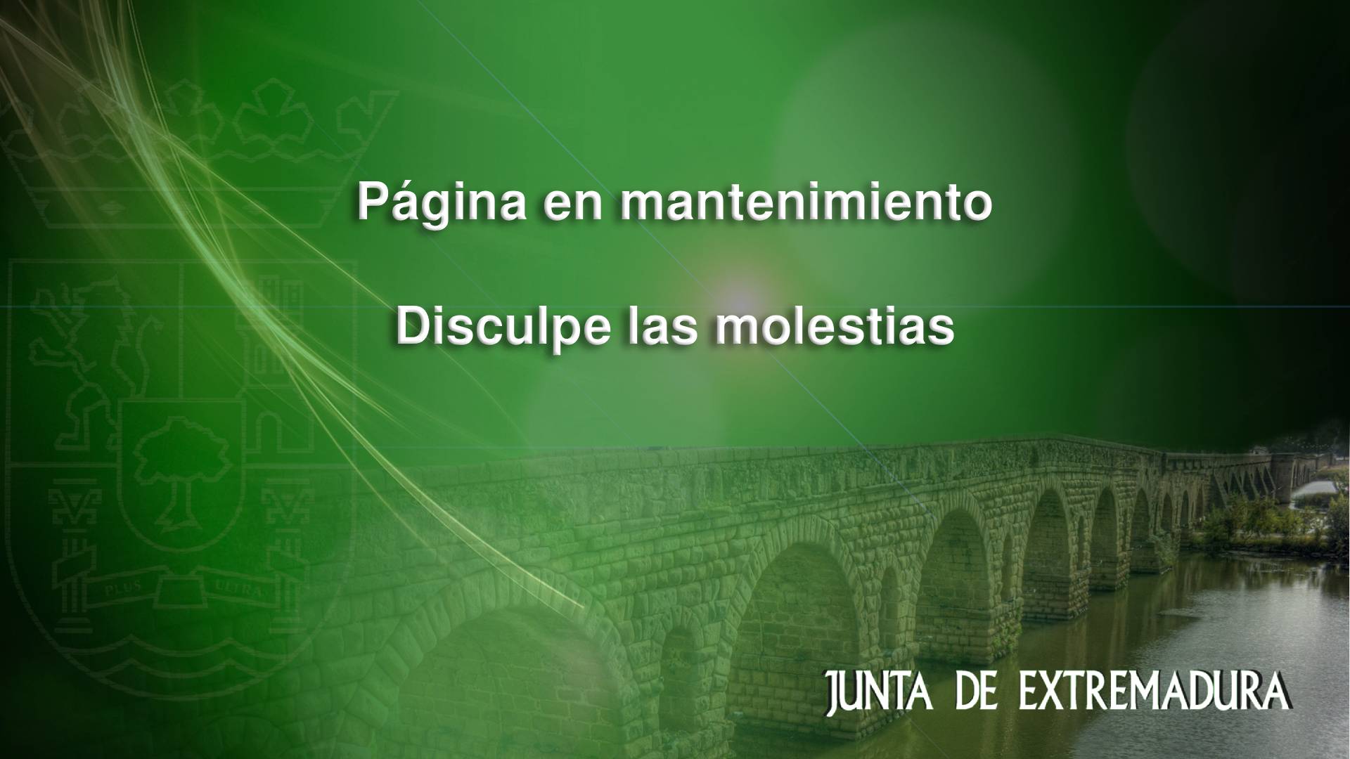 Web en mantenimiento